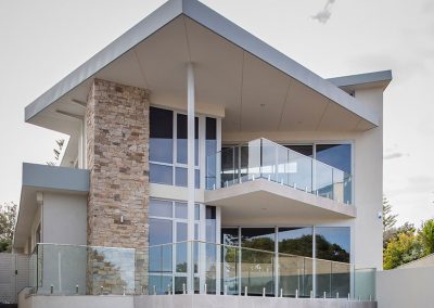 modern house with natural light